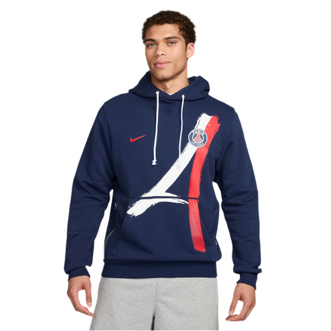 Paris Saint-Germain Standard Issue Dri-FIT Soccer Pullover Hoodie