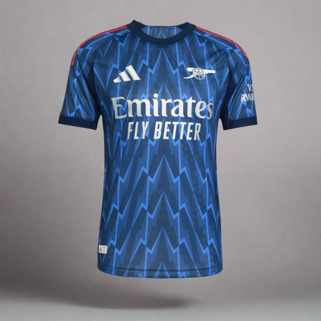 Arsenal 25/26 Away Authentic Jersey – City Soccer Plus