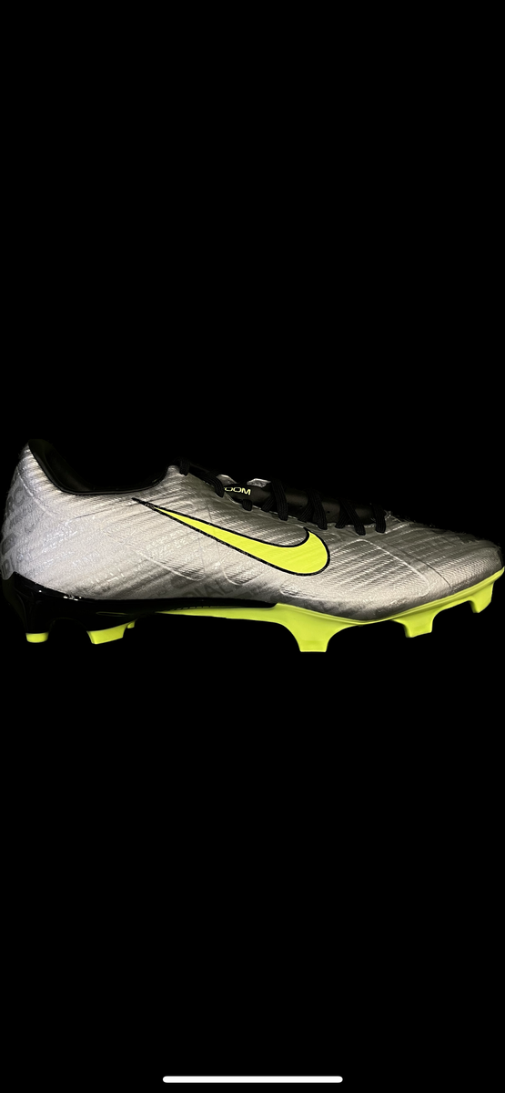 Nike Zoom Vapor 15 Academy XXV FG - Metallic Silver/Volt