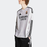 Adidas Real Madrid 24/25 Long Sleeve Home Jersey