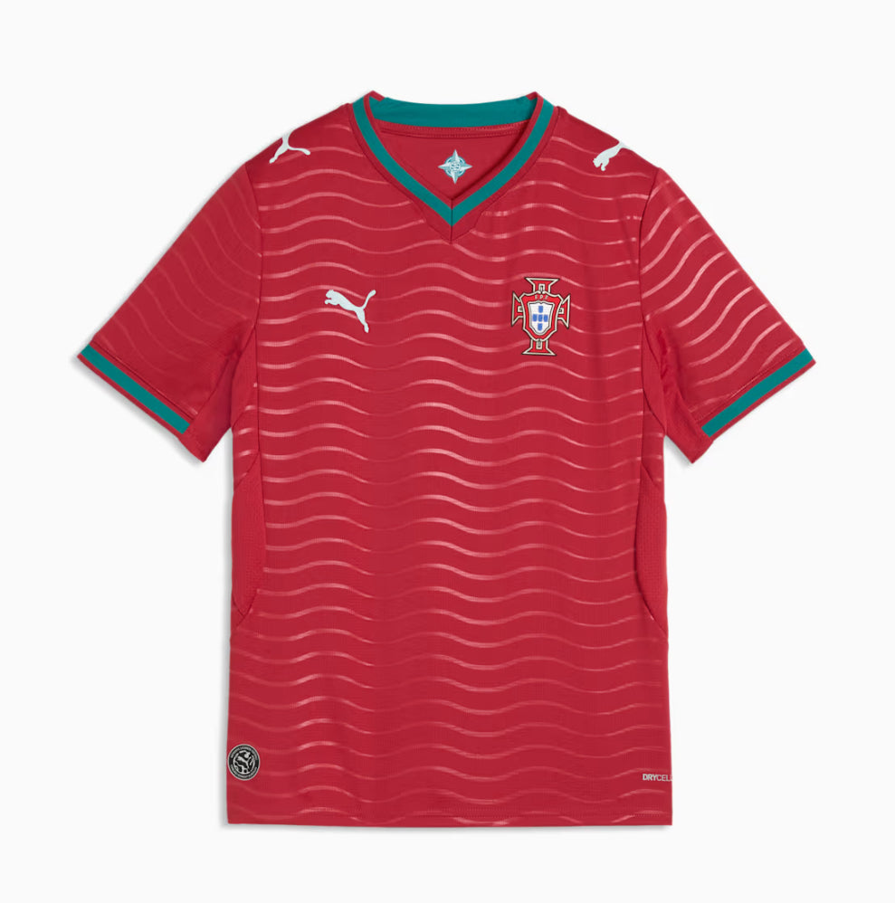 Portugal FPF Home Youth Jersey 2026/27