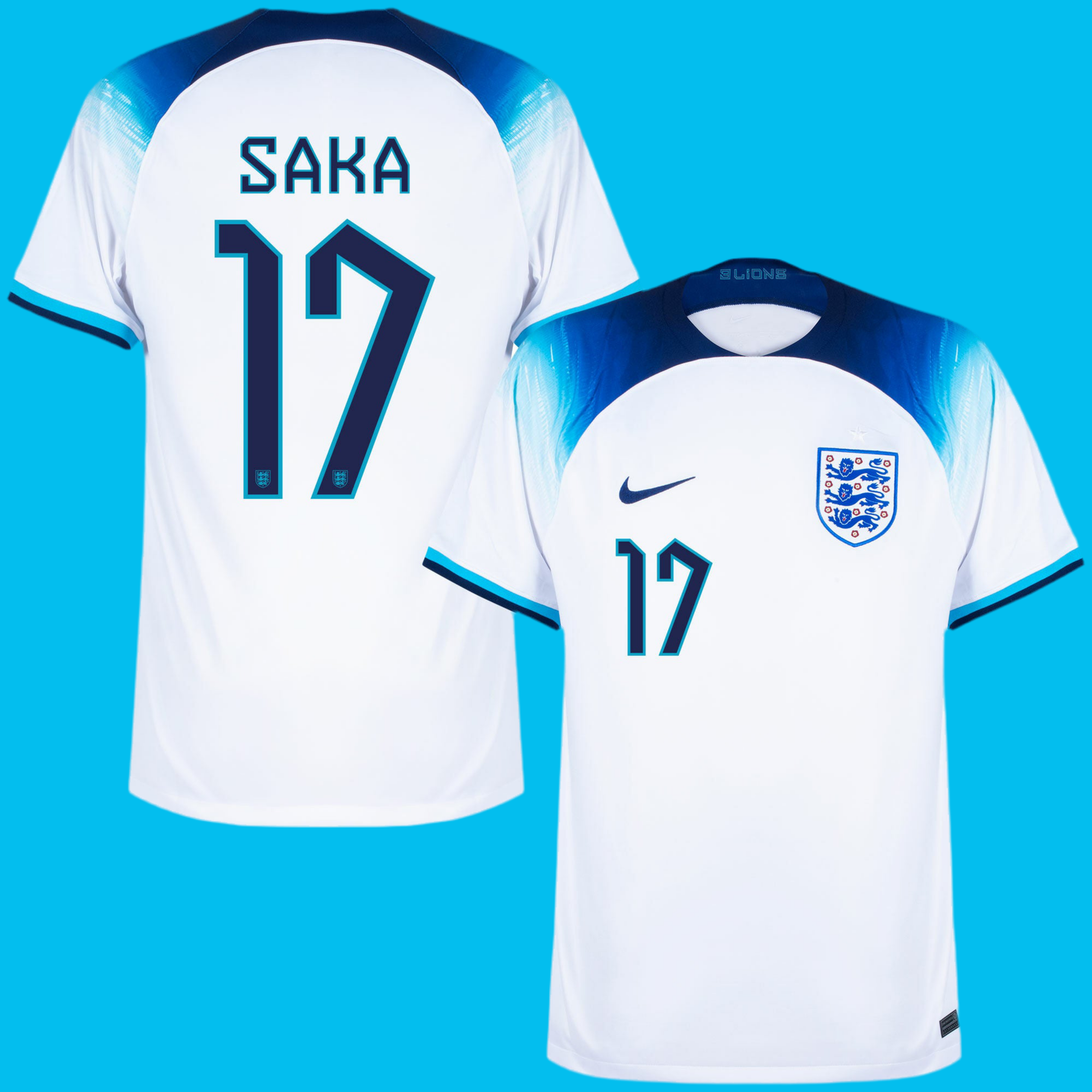 England 2022 ‘Saka’ Home Jersey