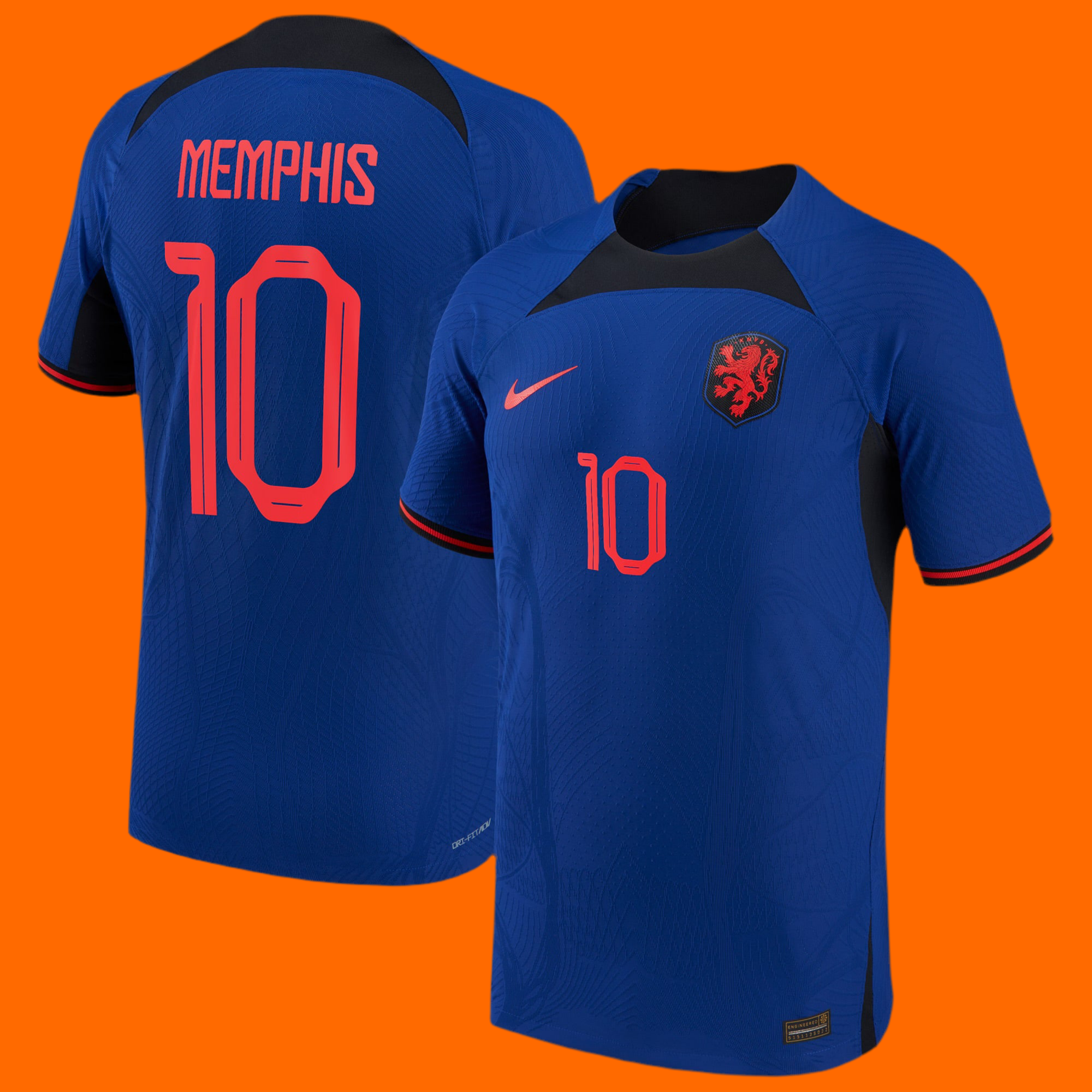 Holland 2022 ‘Memphis Depay’ Away Jersey