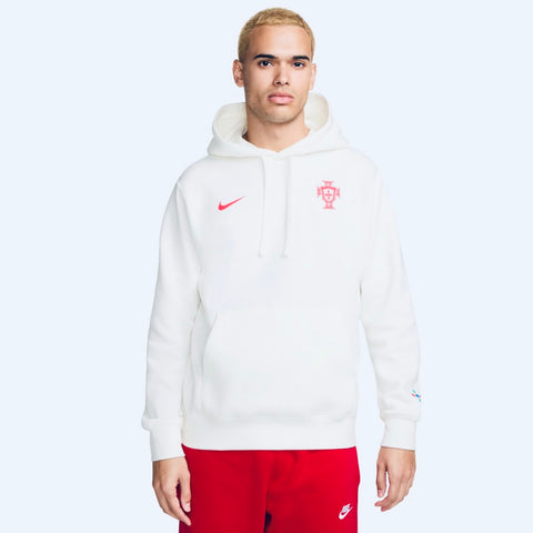 Nike Portugal Fleece Pullover Hoodie Euro 2024