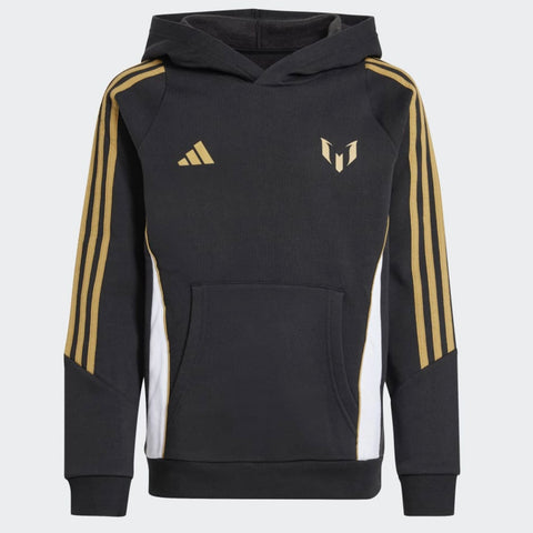 adidas Messi Black Hoodie for Kids