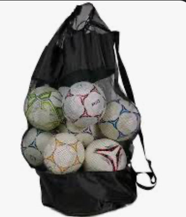 ADIDAS STADIUM BALL BAG - BLACK/WHITE