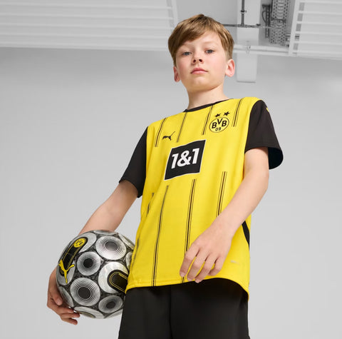 Youth Puma Borussia Dortmund 2024/25 Home Jersey