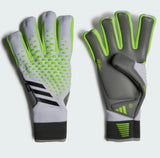 Adidas Predator Pro Fingersave Gloves  - WHITE/LUCLEM/BLACK