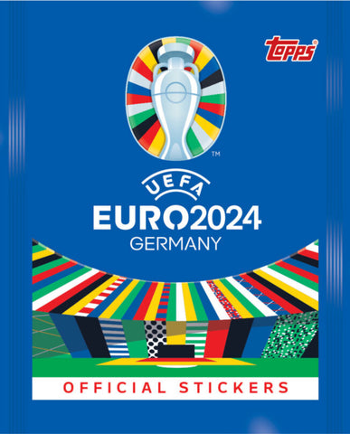 Topps Euro 2024 Official Sticker Pack