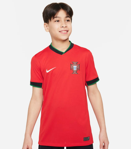 Youth Nike Portugal Home Jersey Euro 2024