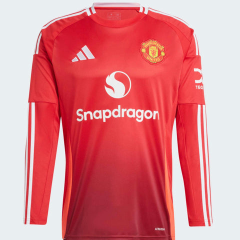 Adidas Manchester United 24/25 Long Sleeve Home Jersey