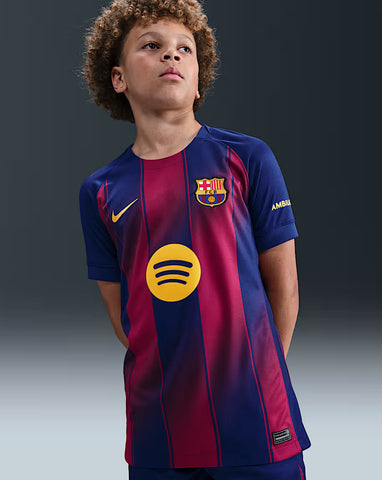 FC Barcelona Youth Stadium Home Jersey 25/26