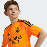 adidas Real Madrid 24/25 Stadium Away Jersey for Kids