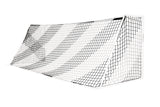 KWIKGOAL Evolution Net (8H X 24W X 3D X 8 1/2B) 120mm Square Mesh, HTPP, Solid Braid Knotless