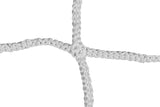 KWIKGOAL Evolution Net (8H X 24W X 3D X 8 1/2B) 120mm Square Mesh, HTPP, Solid Braid Knotless