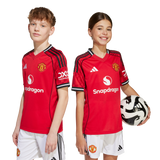 Manchester United 25/26 Home Jersey for Kids