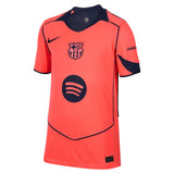 FC Barcelona 25/26 Stadium Third Dri-FIT Total 90 Soccer Jersey for Kids
