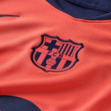 FC Barcelona 25/26 Stadium Third Dri-FIT Total 90 Soccer Jersey for Kids