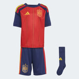 Spain Mini Toddler Home Kids Jersey Set 2026/27