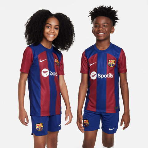 Youth Nike FC Barcelona Stadium Home Jersey 2023/24