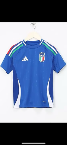 Youth Adidas Italy Euro 24 Home Jersey