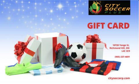 City Soccer Plus Gift Card
