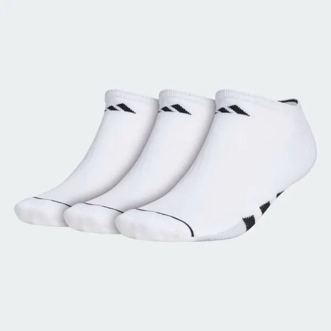 Adidas Men's 3-Pack Cushioned II No-Show Socks