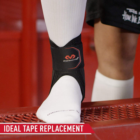 McDavid Stealth Ankle Brace With Stays and Straps