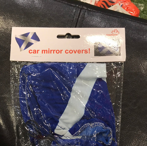 Scotland car mirror covers