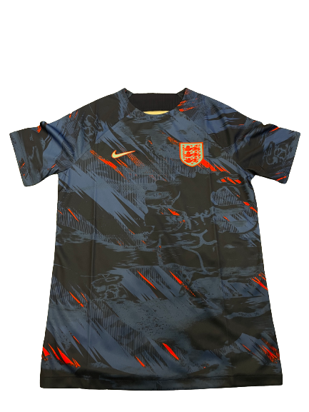 england pre match shirt 2022