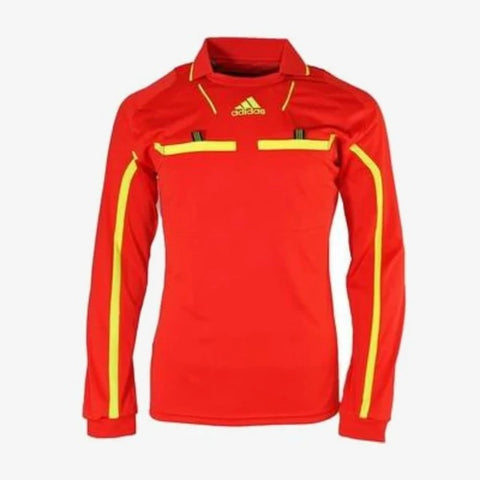 Adidas Referee Jersey LS Red & Yellow